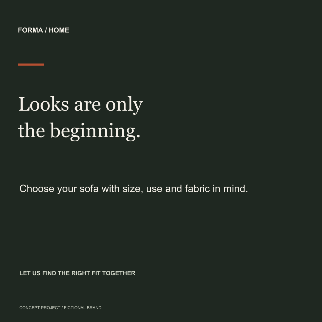 FORMA / HOME furniture concept